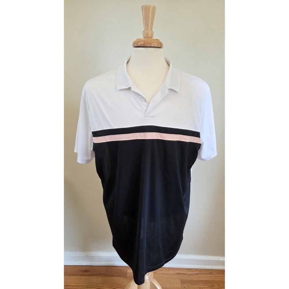 Men's Nike Dri-FIT Athletic Victory Golf Short Sleeve Colorblock Polo Shirt XL